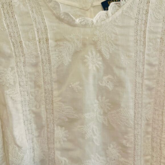 Ralph Lauren Polo Lace Blouse NWOT - Picture 7 of 16